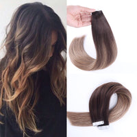 Thumbnail for Tape in Human Hair Extensions 100% Real Remy Human Hair Extensions