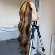 Brazilian Honey Ombre Wig with Baby Hair