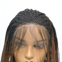 Thumbnail for Two Tone Braided Box Braids Wigs for Women