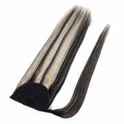 Ponytail Human Hair Machine Remy Straight