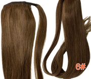 Drawstring Ponytail With Clip in Human Hair