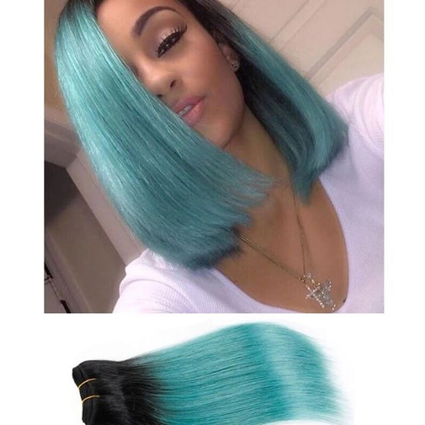 Ombre Green Extenions