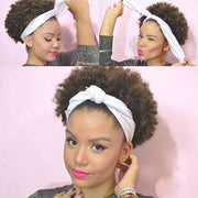 Curly Afro Wig with HeadBand