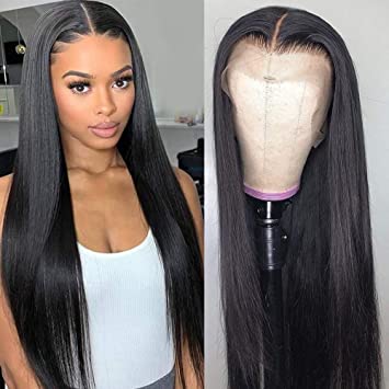 360 Lace Frontal Wig Pre Plucked Human Hair
