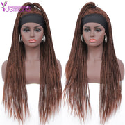 Headband Box Braids Wig