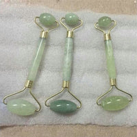 Thumbnail for Portable Facial Massage Roller Natural Jade