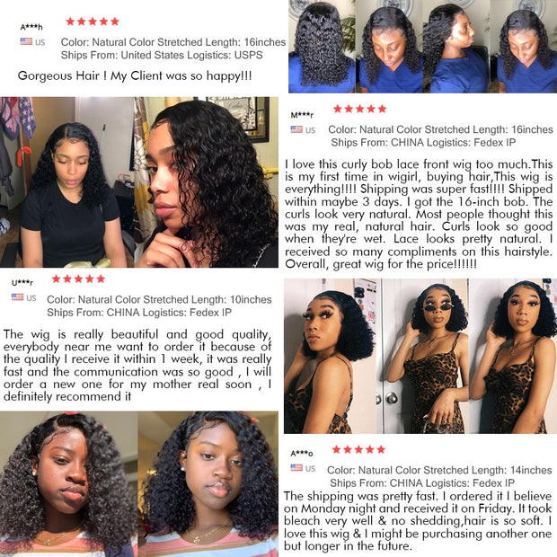 Water Wave Lace Front with Baby Hair
