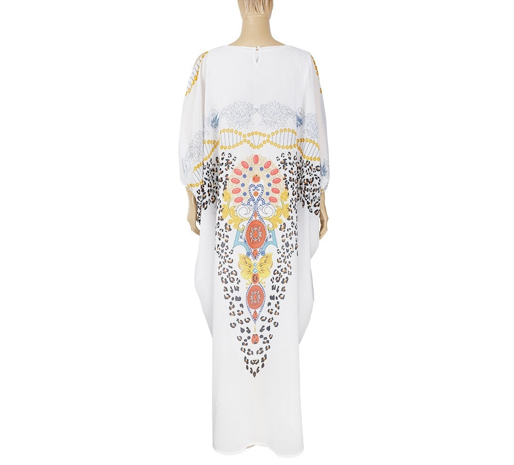 Print Traditional Maxi Dashiki African Dress