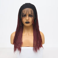Thumbnail for Two Tone Braided Box Braids Wigs for Women