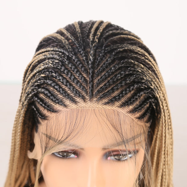Ombre Brown Lace Front Wig