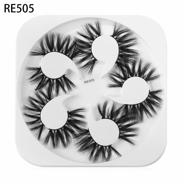 3D Mink False Eyelashes Dramatic Long Wispies