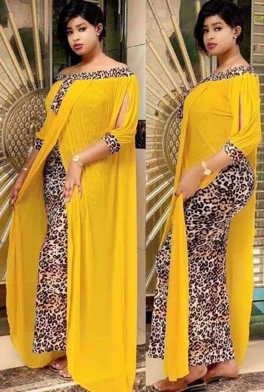 Maxi Dress Women's Leopard Slash Neck Off the Shoulder Backless