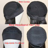 Thumbnail for Transparent 13X6 Lace Front Human Hair Wigs With Baby Hair