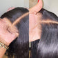 13x4 Straight Lace Frontal Wigs Pre Plucked Brazilian Bone Straight