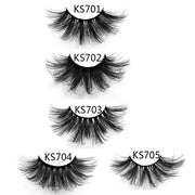 3D Mink False Eyelashes Dramatic Long Wispies