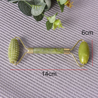 Thumbnail for Portable Facial Massage Roller Natural Jade