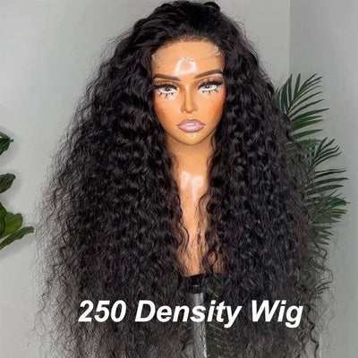 250 Density Human Hair Wigs Hd Lace  Brazilian Pre Plucked