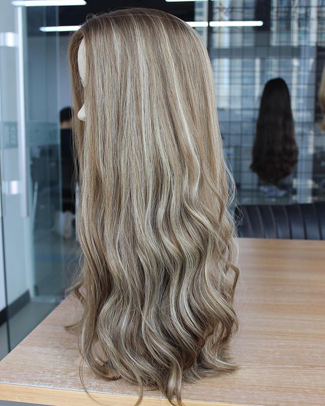 100 European Human Hair Wig with Silk Top Michelle s Glam Wigs